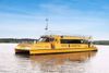 25 min. water taxi ride down the Potomac River